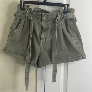 Highest rise mom shorts